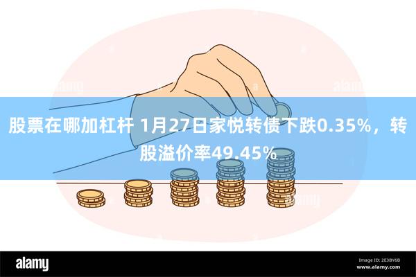 股票在哪加杠杆 1月27日家悦转债下跌0.35%，转股溢价率49.45%