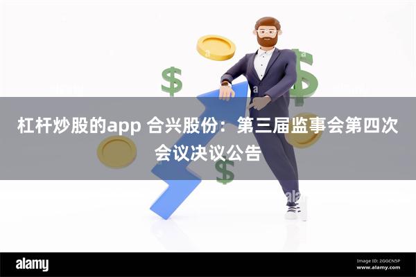 杠杆炒股的app 合兴股份：第三届监事会第四次会议决议公告